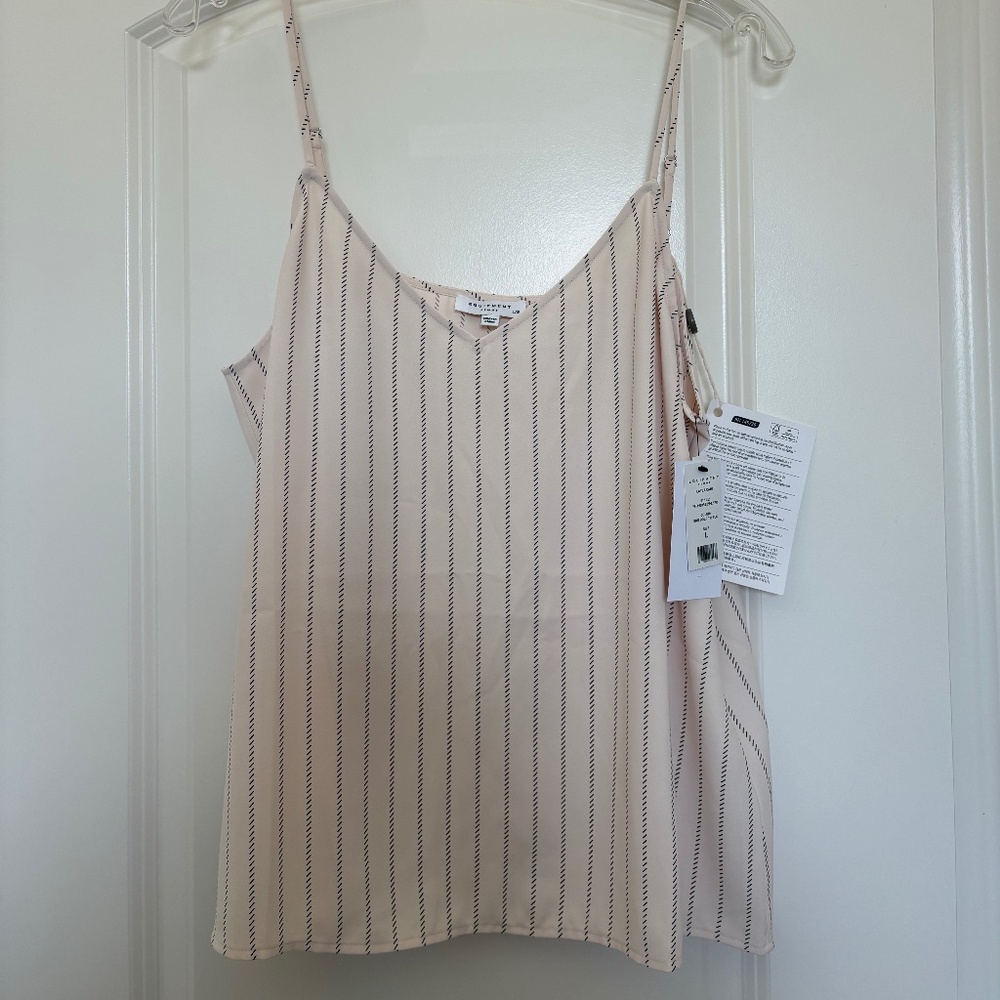 Equipment Layla Cami in sand dollar